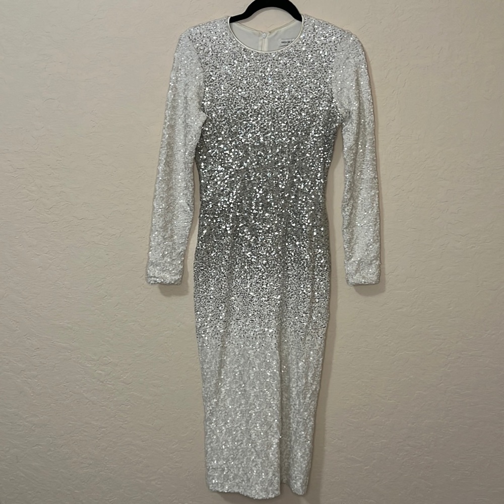 Dress the population sequin dress